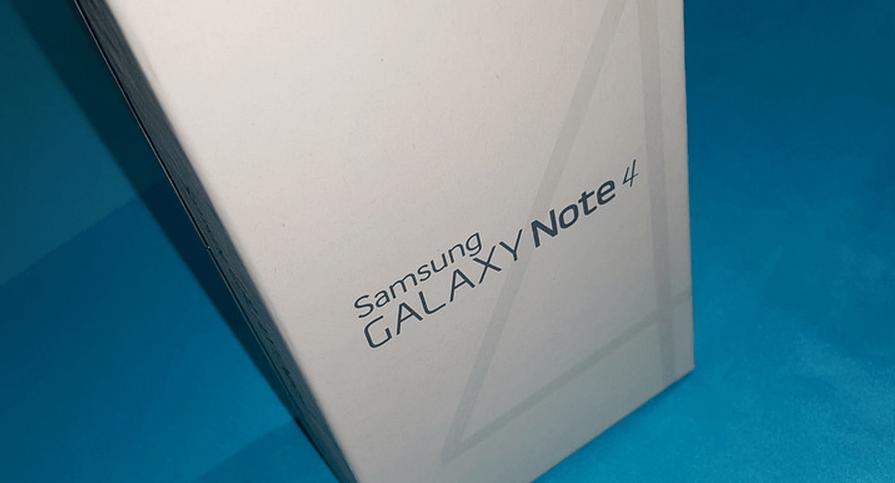 Galaxy Note 4 Box