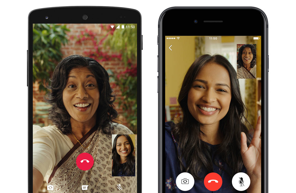 how to make a normal video call on Android