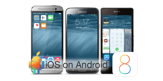 install iOS launcher on Android tablet