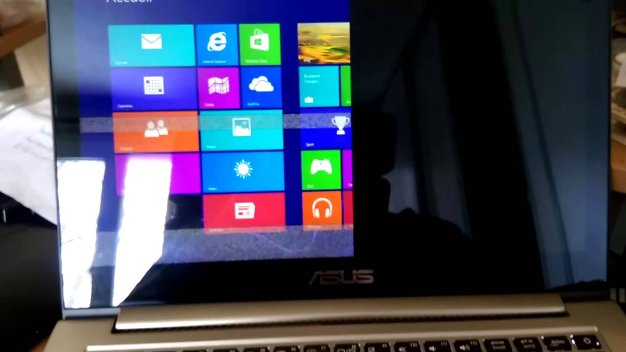 Asus laptop display problems