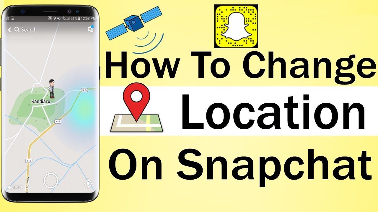 spoof your location on Snapchat