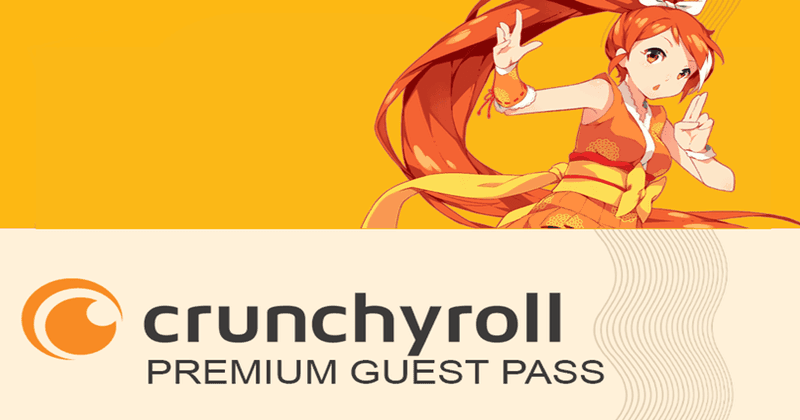 Crunchyroll guest pass for free