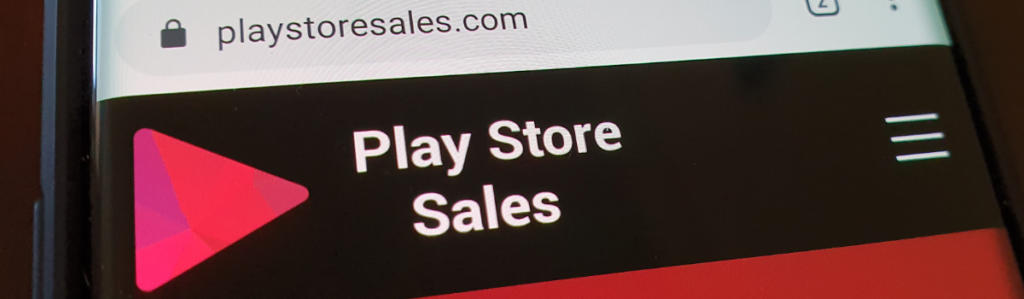 photo of the playstoresales.com website