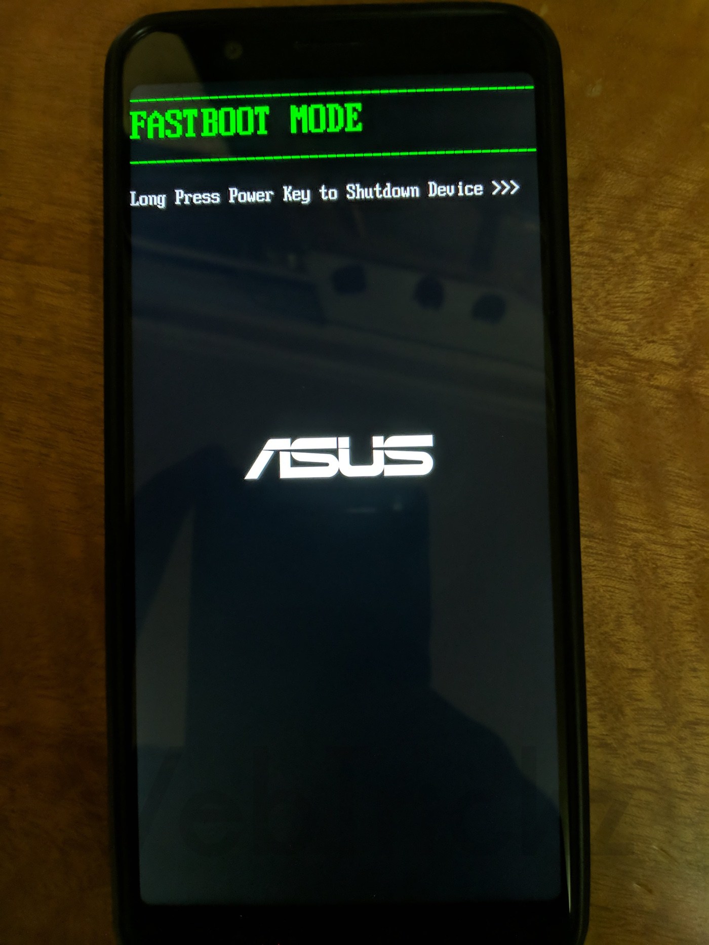 Boot ASUS Zenfone 8 in Fastboot Mode