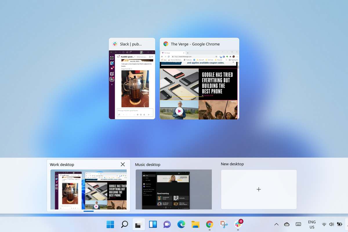 Set Up Multiple Desktops In Windows 11