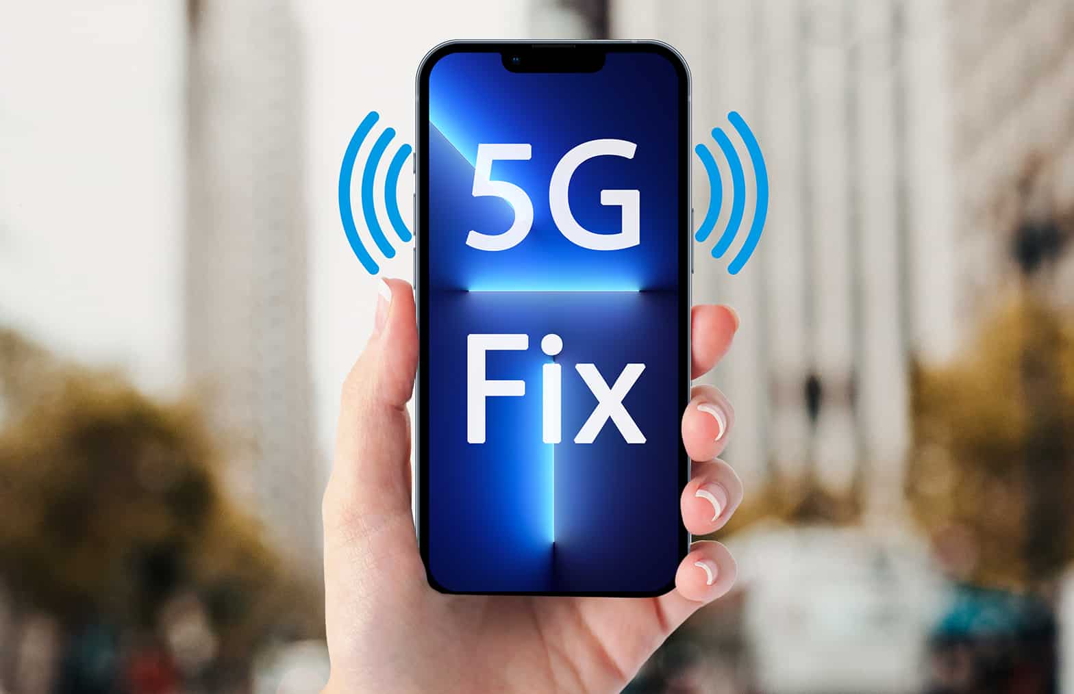 Fix 5G network issue on iPhone 13