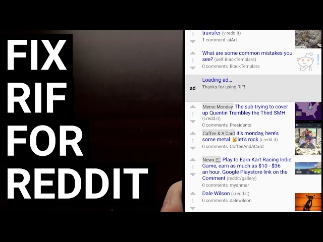 RIF is Fun for Reddit